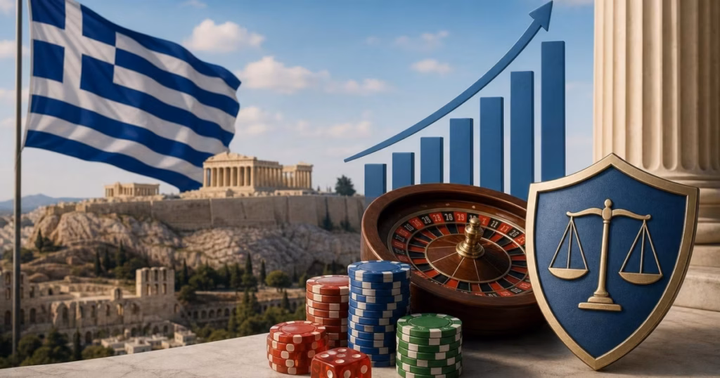 Greece Experiences Moderate Growth in Gambling Revenue Amid Regulatory Enhancements in 2025