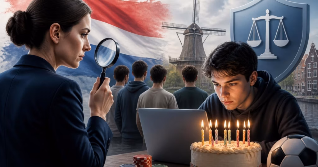 Netherlands Gambling Authority Discovers Trend of Birthday Account Openings Among Young Adults